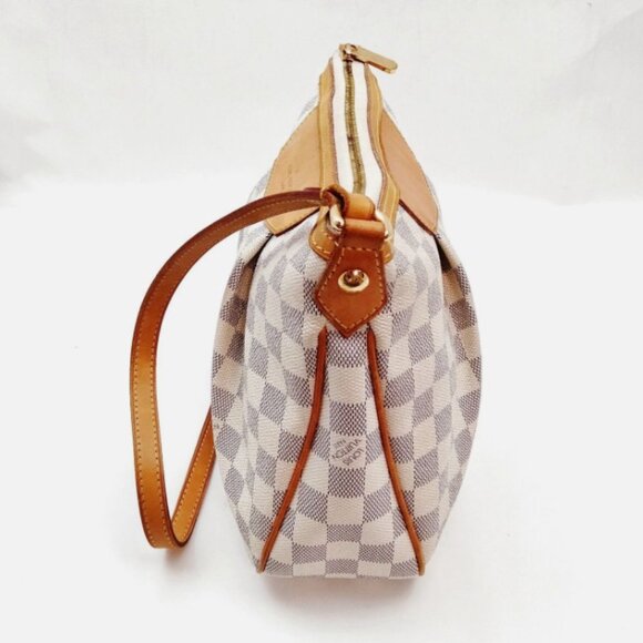 LOUIS VUITTON Damier Azur Siracusa PM - Picture 3 of 9